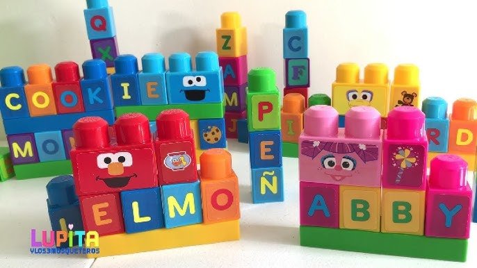 Mega Bloks Sesame Street Count & Bounce Cookie Monster
